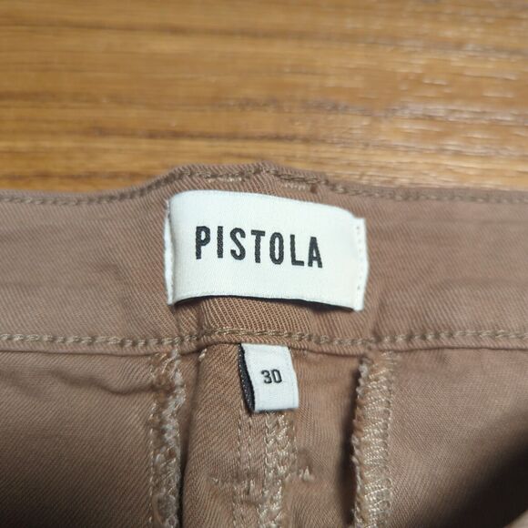 Pistola Pants Womens 30 High Rise Straight Leg Ankle Twill Gorpcore Casual - Picture 4 of 12